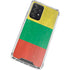 Lithuania Flag Distressed Galaxy A72 5G Clear Case